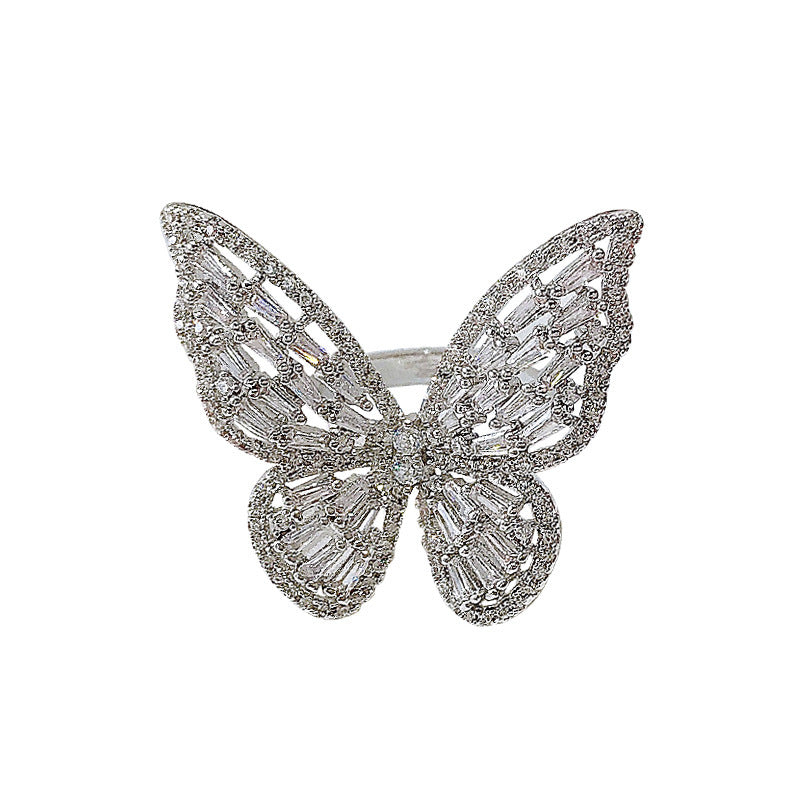 Index Finger Ring Butterfly Style