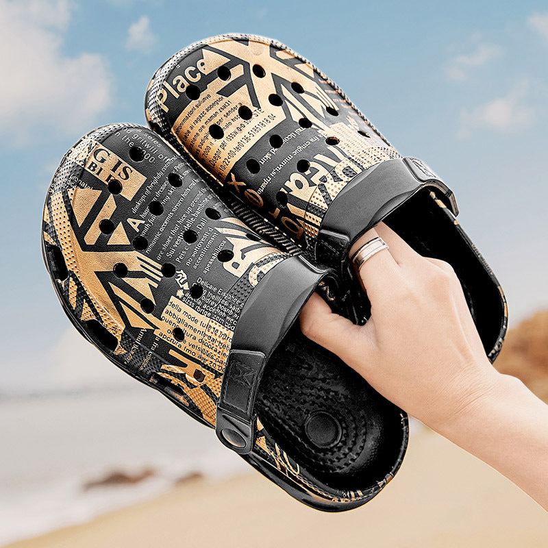 Hole Shoes Dual-purpose Beach Sandals